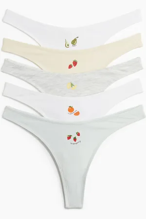 H&M Bawełniane figi thong 5-pak