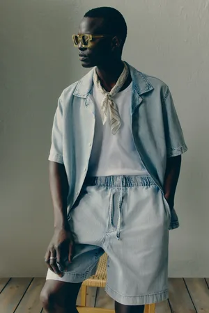 H&M Szorty dżinsowe Baggy