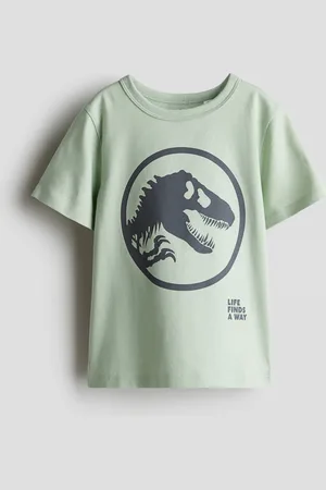 H&M Bawełniany T-shirt z nadrukiem