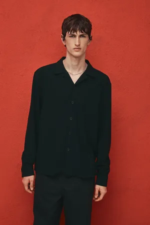 H&M Koszula z miękkimi klapami Regular Fit