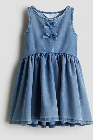 H&M Sukienka z imitacji denimu