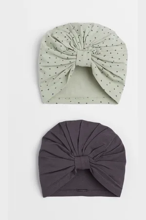 H&M Bawełniany turban 2-pak