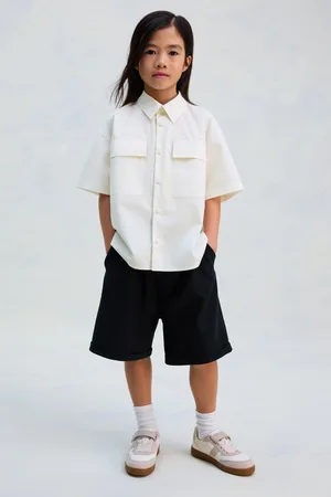 H&M Bawełniana koszula oversize