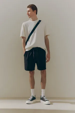 H&M Tkaninowe szorty Regular Fit