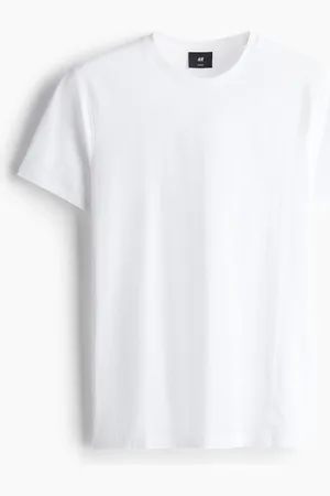 H&M T-shirt z bawełny pima Slim Fit