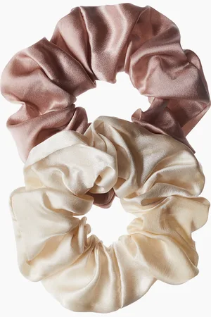 H&M Jedwabna gumka do włosów 2-pak