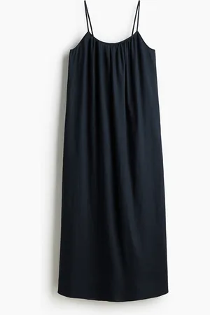 H&M Sukienka z domieszką lnu