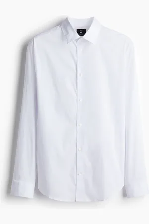 H&M Elastyczna koszula Slim Fit