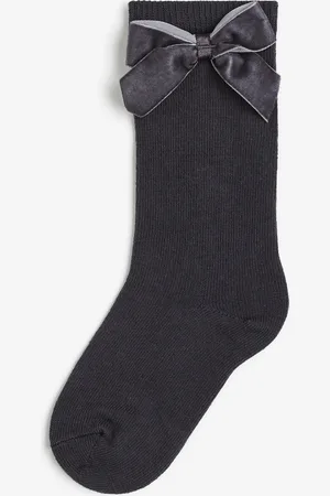 H&M Podkolanówki z kokardą