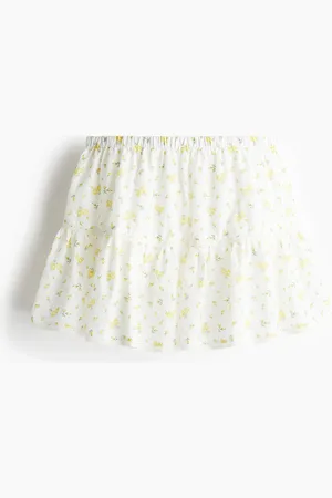 H&M Spódniczka mini z koronkowymi detalami