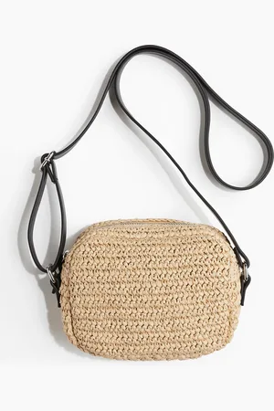 H&M Słomkowa torebka crossbody