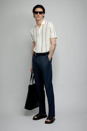 H&M Spodnie garniturowe Slim Fit