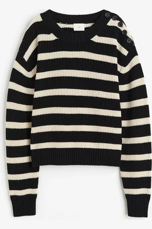 H&M Sweter z domieszką bawełny
