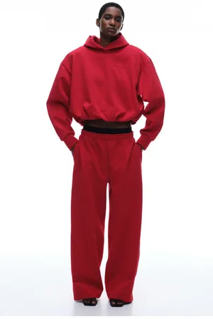 H&M Szerokie joggersy z motywem
