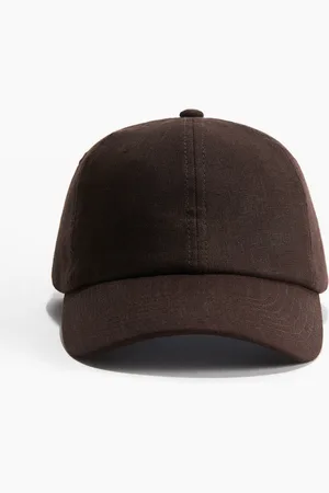 H&M Lniana czapka z daszkiem