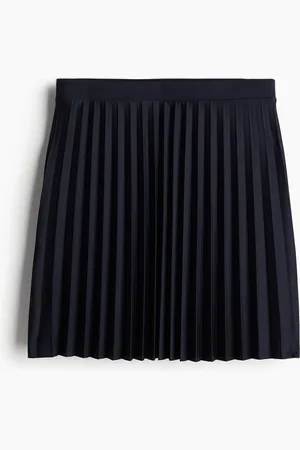 H&M Plisowana spódnica dżersejowa