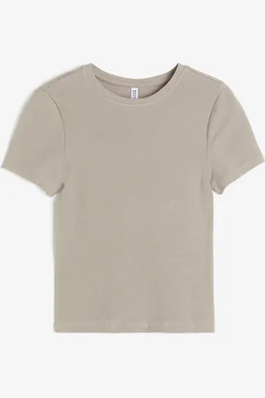 H&M Dopasowany T-shirt
