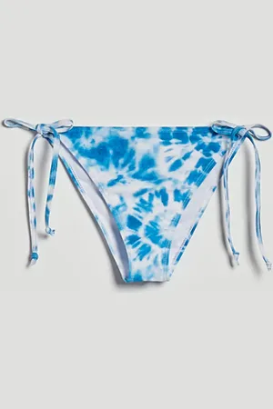 House Biało- dół od kostiumu bikini tie-dye