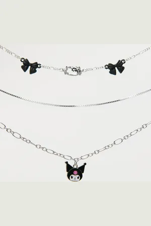 House Naszyjnik kaskadowy z Kuromi i Hello Kitty