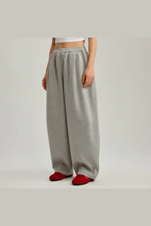 House Szare spodnie dresowe balloon baggy fit