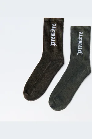 House Długie skarpetki 2-pak PREMIÈRE acid wash