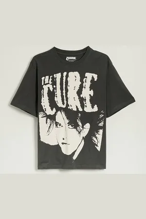 House Grafitowa koszulka z nadrukiem The Cure