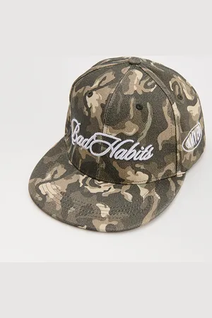 House Czapka z daszkiem full cap z haftem i motywem camo