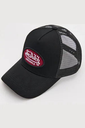 House Czarna czapka z daszkiem trucker hat Von Dutch