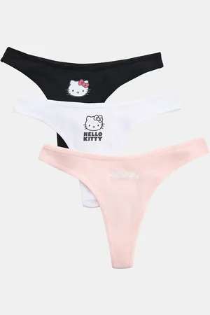 House Figi thong z nadrukiem Hello Kitty 3-pak