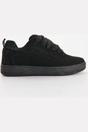 House Czarne sneakersy z imitacji skóry