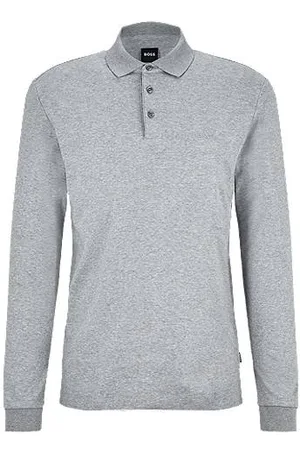 HUGO BOSS Koszulka polo z bawełny interlock ozdobiona wyszywanym logo