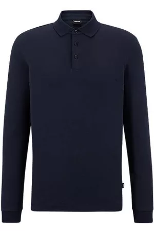 HUGO BOSS Koszulka polo z bawełny interlock ozdobiona wyszywanym logo
