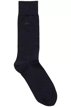 HUGO BOSS Skarpety z czesanej bawełny z dodatkiem stretchu o długości regularnej z logo