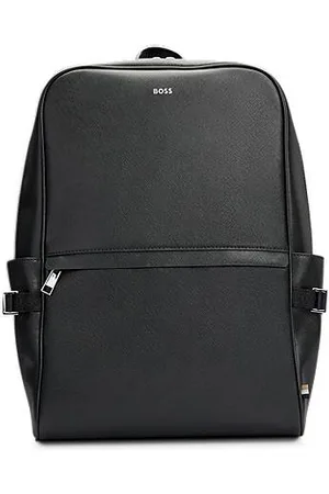 HUGO BOSS Plecak z charakterystycznym paskiem i logo