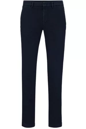 HUGO BOSS Chinosy o wąskim kroju z elastycznej mieszanki bawełny
