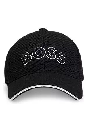 HUGO BOSS Czapka z wyszywanym logo z piki