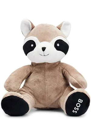 HUGO BOSS Czerwona panda-przytulanka dla niemowląt z wyszywanymi logo
