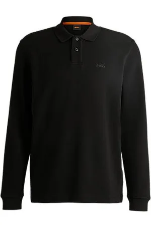 HUGO BOSS Koszulka polo z mieszanki bawełny ze stretchem o wyrazistej waflowej strukturze