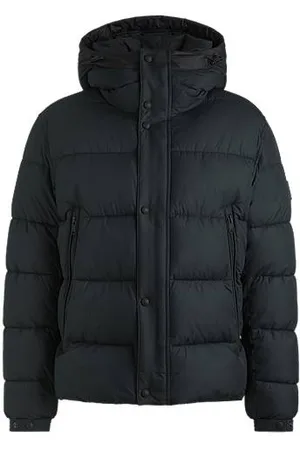 HUGO BOSS Kurtka puchowa o regularnym kroju z hydrofobowego materiału