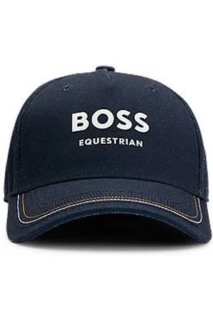 HUGO BOSS Jeździecka czapka z logo