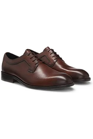 HUGO BOSS Skórzane buty typu derby z elastyczną podeszwą