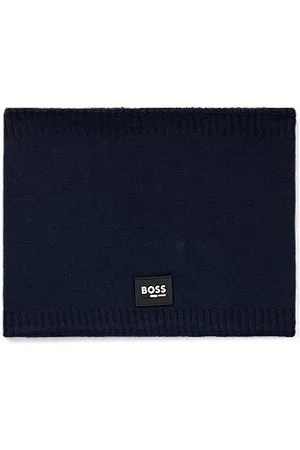 HUGO BOSS Komin dziecięcy z silikonową naszywką z logo