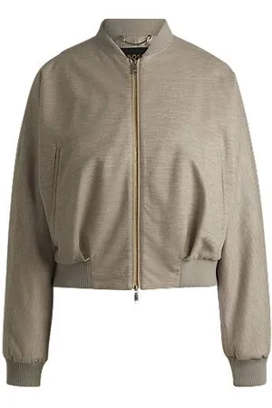 HUGO BOSS Marynarka o kroju oversize z wełny dziewiczej