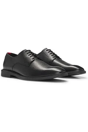 HUGO BOSS Buty angielki ze skóry licowej