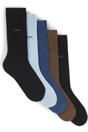 HUGO BOSS Pięciopak skarpet o regularnej długości z mieszanki bawełny
