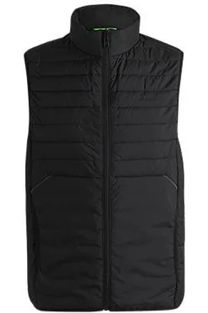 HUGO BOSS Hydrofobowa kamizelka ze stonowanym logo