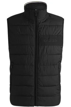 HUGO BOSS Hydrofobowa kamizelka ze stonowanym logo