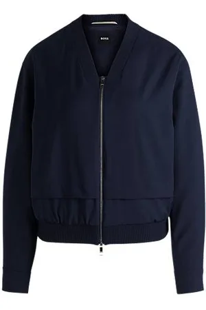 HUGO BOSS Kurtka o kroju oversize z efektem warstwowym