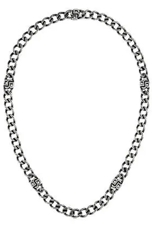 HUGO BOSS Łańcuszkowy naszyjnik z monogramem Double B