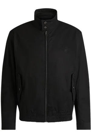 HUGO BOSS Kurtka z mieszanki bawełny z monogramem Double B